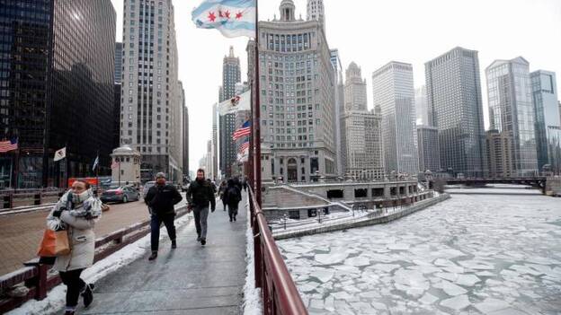 El medio oeste de EE. UU. rozará los -40º en una ola de frío extrema