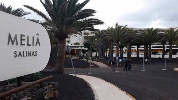 Obras en el emblemático hotel Meliá Salinas