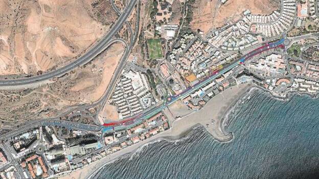 La carretera entre San Agustín y El Veril se transformará en vía parque