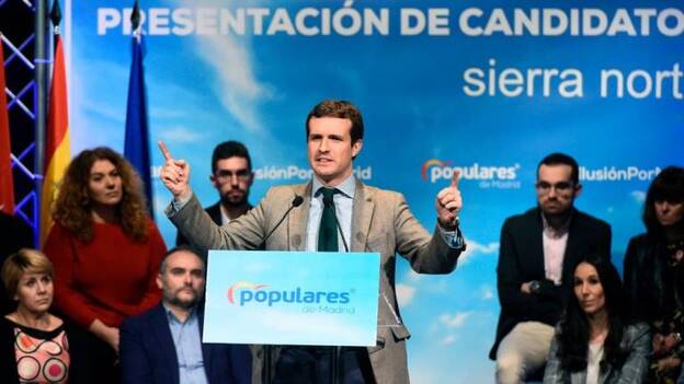 Casado dice que el PP ha evitado que España se arruinara por tercera vez