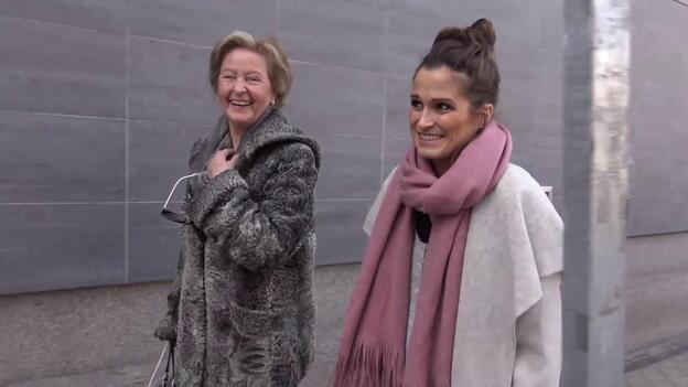 Verdeliss celebra los avances de su hija Miren en el hospital