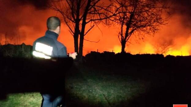 32 incendios activos en Cantabria