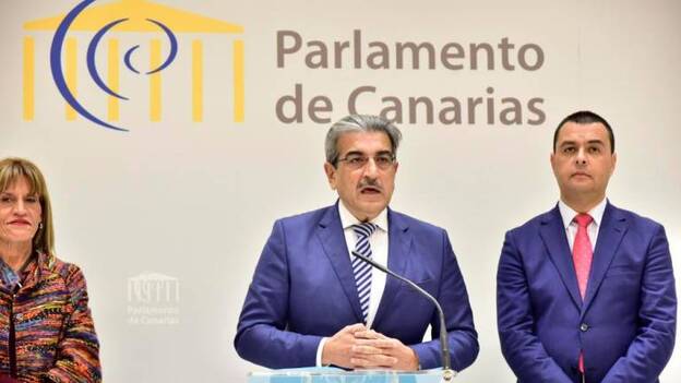 NC acusa a Clavijo de aburrir y hacer un diagnóstico "completamente irreal"