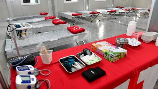 Abre el hospitalito del carnaval de Río