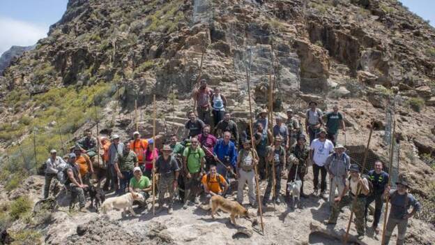 De 294 a 77 cabras asilvestradas en Guguy en un año