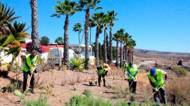 Los planes de empleo cambian la imagen del Sur