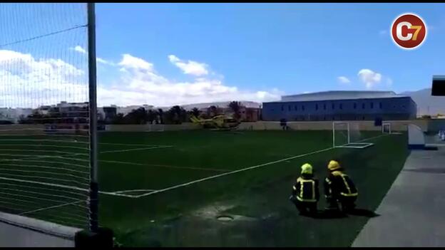 Un menor, grave tras un accidente en el mar