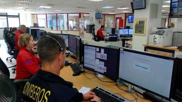 Alarma en la sala del 112 en Gran Canaria