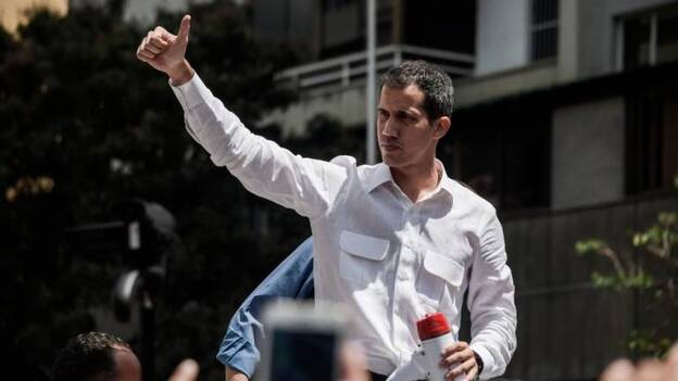 Guaidó convoca una nueva manifestación contra el apagón en Venezuela