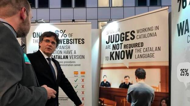 Puigdemont se compromete a regresar si es eurodiputado pese a dudas jurídicas