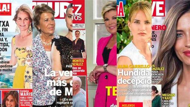 Las revistas del corazón, a la carta