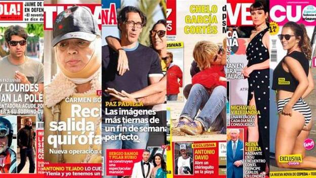 Las revistas del corazón, a la carta