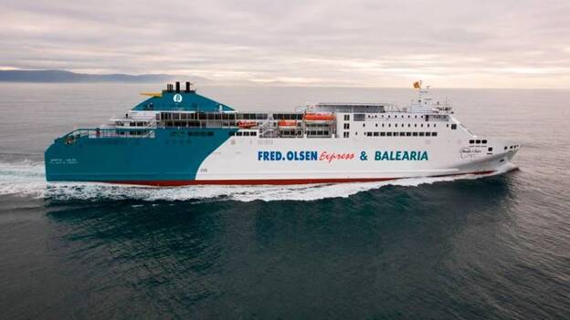 Llega el ferry inteligente de Baleària y Fred Olsen