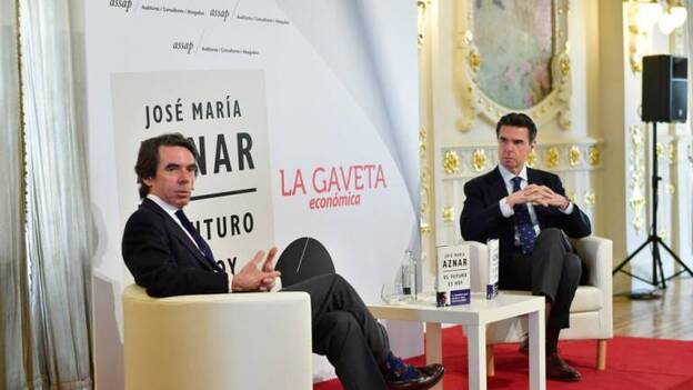 Aznar: Sánchez es el candidato de la «secesión»