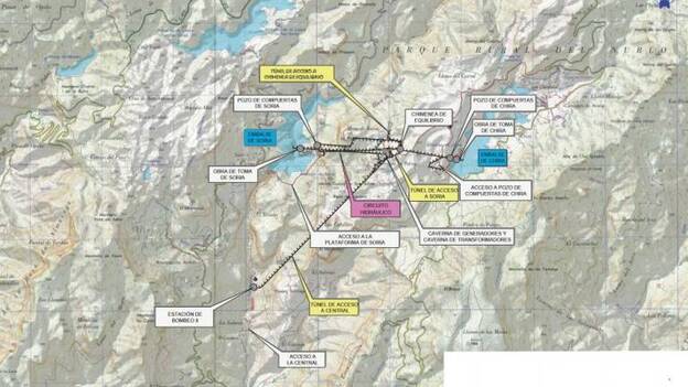 2.850 kilos de explosivos por día de obra en Chira-Soria