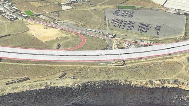 La GC-1 contará con un cuarto carril de La Mareta a Jinámar en 2020