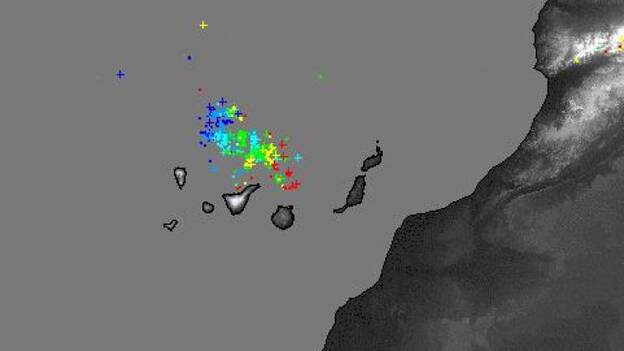 Caen 808 rayos en las últimas horas en Canarias