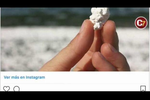 Atentado ecológico en la playa de las roscas