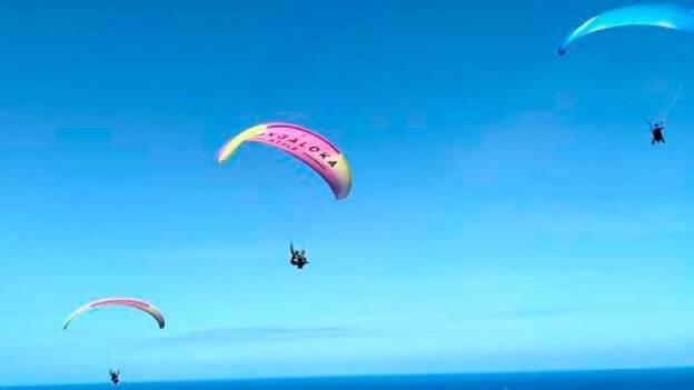 Muere un parapentista en un accidente en La Palma