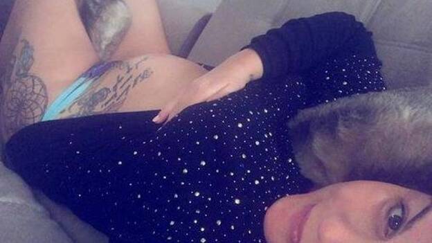 Katia Aveiro presume de embarazo