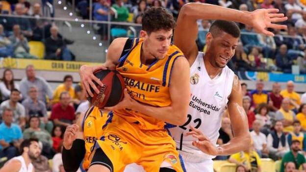 Un combativo Gran Canaria no pudo completar la hazaña ante el Madrid (71-77)