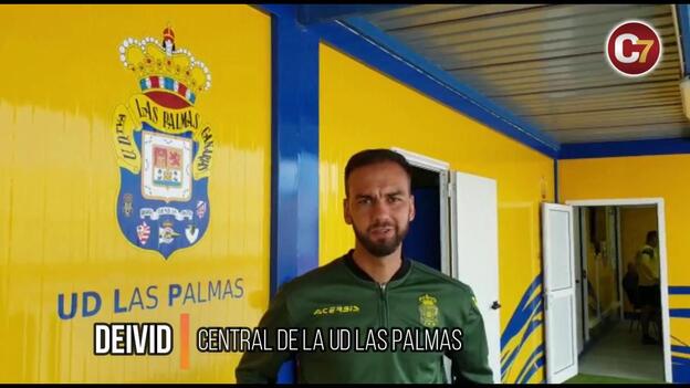 Deivid pide el apoyo de la afición de la UD