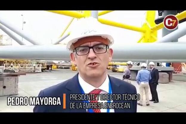 Canarias testa la primera plataforma eólica flotante de España