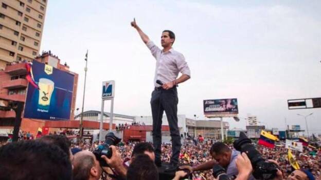 Guaidó asegura que los venezolanos ganarán la lucha política "en pocos días"