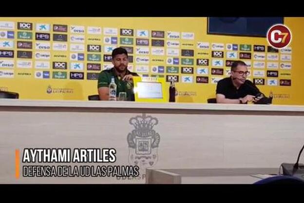 Aythami Artiles analiza la difícil situación de la UD