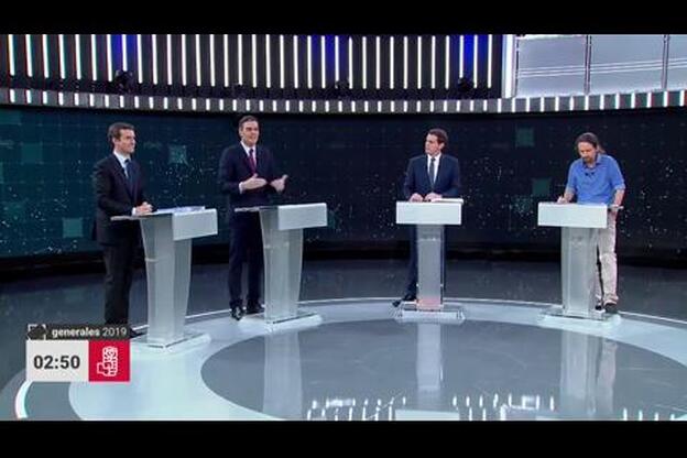 Un debate cargado de reproches