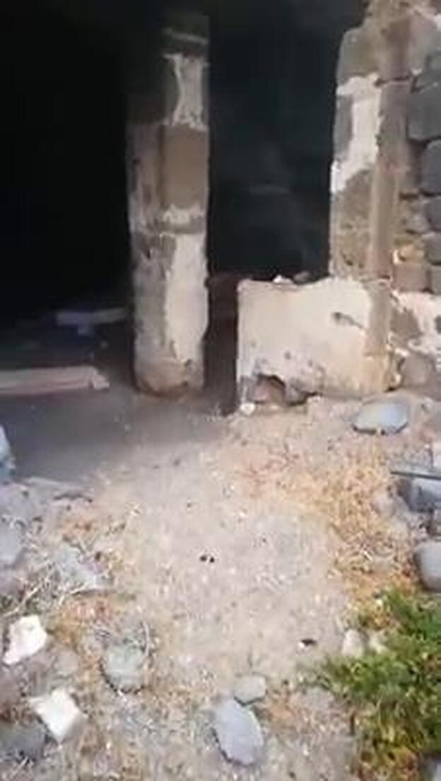 La basura entierra el Reino de Facaracas de Gáldar