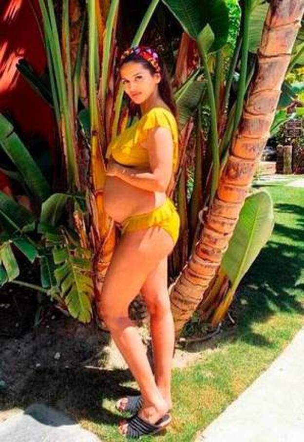 Sara Sálamo presume de barriguita