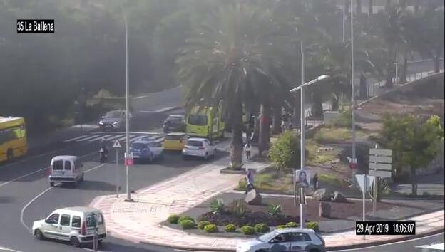 Herido moderado un peatón atropellado en Las Palmas de Gran Canaria