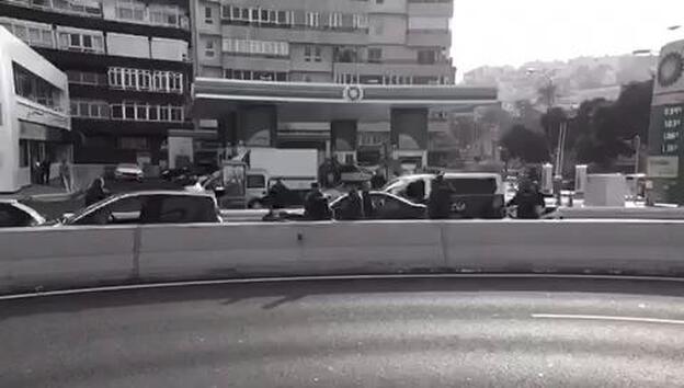 Detenidos en plena Avenida Marítima por vender droga en su coche