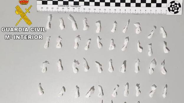 Sorprendido con 48 dosis de crack