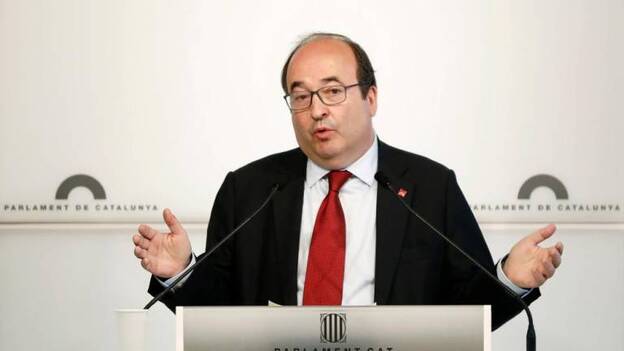 Iceta avisa al independentismo de que "no mercadeará" para presidir el Senado