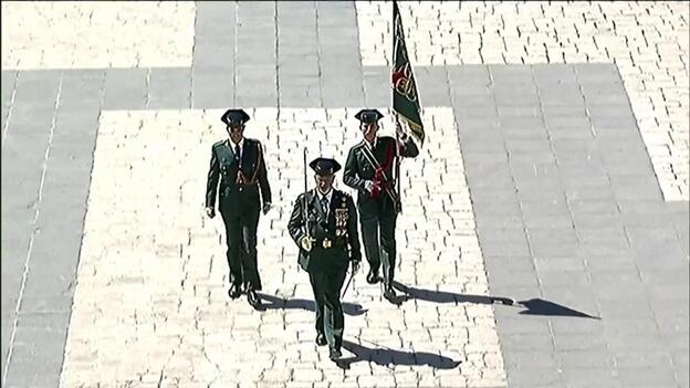 Los reyes presiden el 175 aniversario de la Guardia Civil, que subraya su neutralidad y compromiso con la España vacía