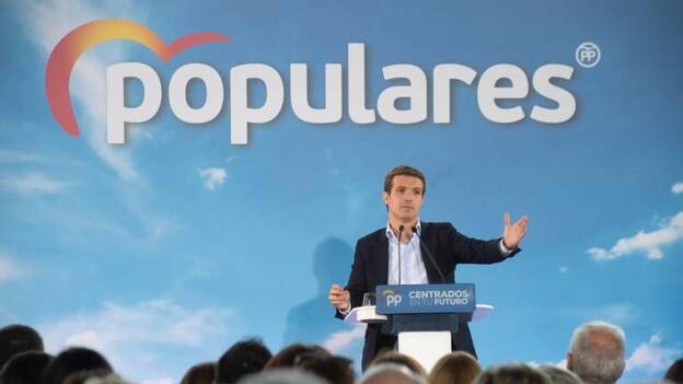 Casado anuncia que el PP iniciará la legislatura con una ley contra okupas