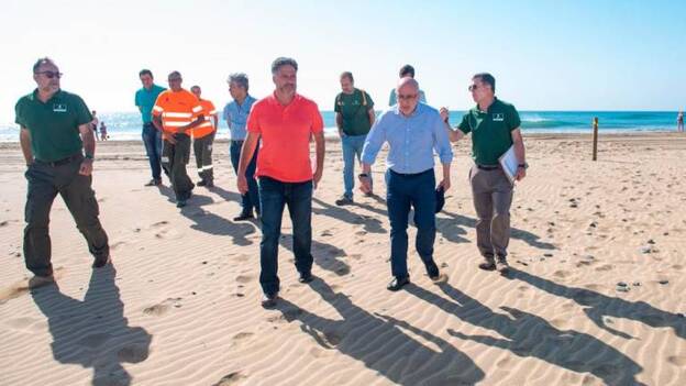 La segunda fase de Masdunas rescata 20.000 m3 de arena