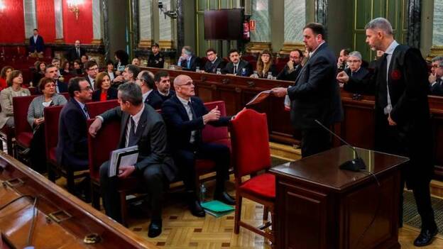 El TS permitirá a los presos salir el lunes a recoger las actas de parlamentarios