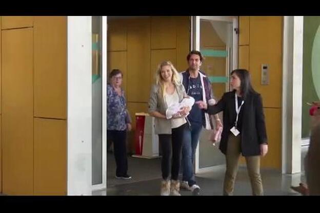 Patricia Montero, feliz con su segunda hija