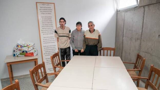 La iglesia de El Polvorín como único techo