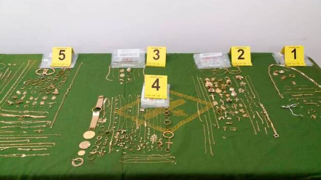 La Guardia Civil expondrá joyas recuperadas