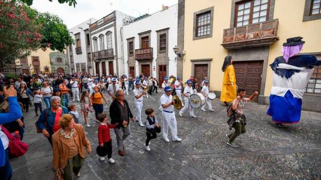 El Día de Canarias se celebra en Vegueta