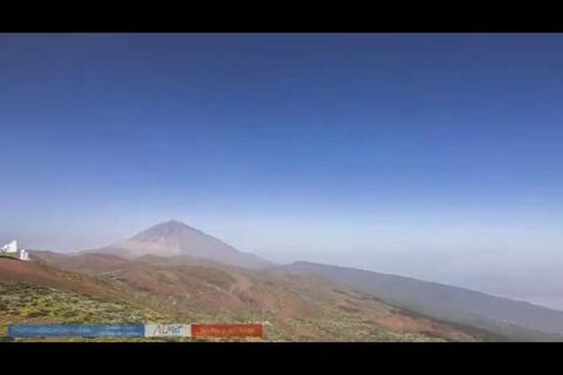Espectacular convección en el Teide