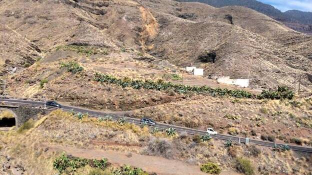 La carretera de La Aldea, en el aire por el pago de las expropiaciones
