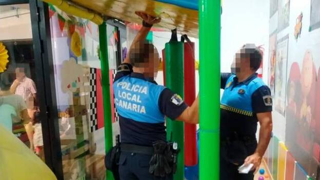 Cinco niñas heridas en una ludoteca en Triana