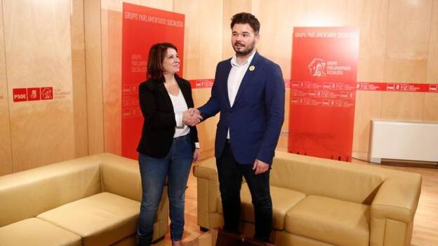 La posible abstención de ERC da aire a la investidura de Pedro Sánchez