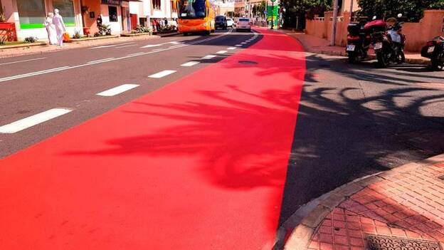 Comienza el segundo tramo del carril bici