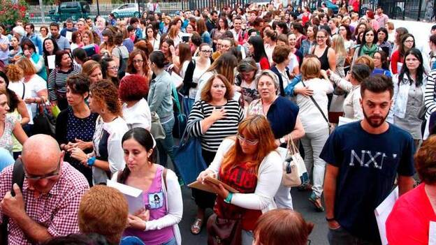 185.000 personas optan a 30.562 plazas de docente